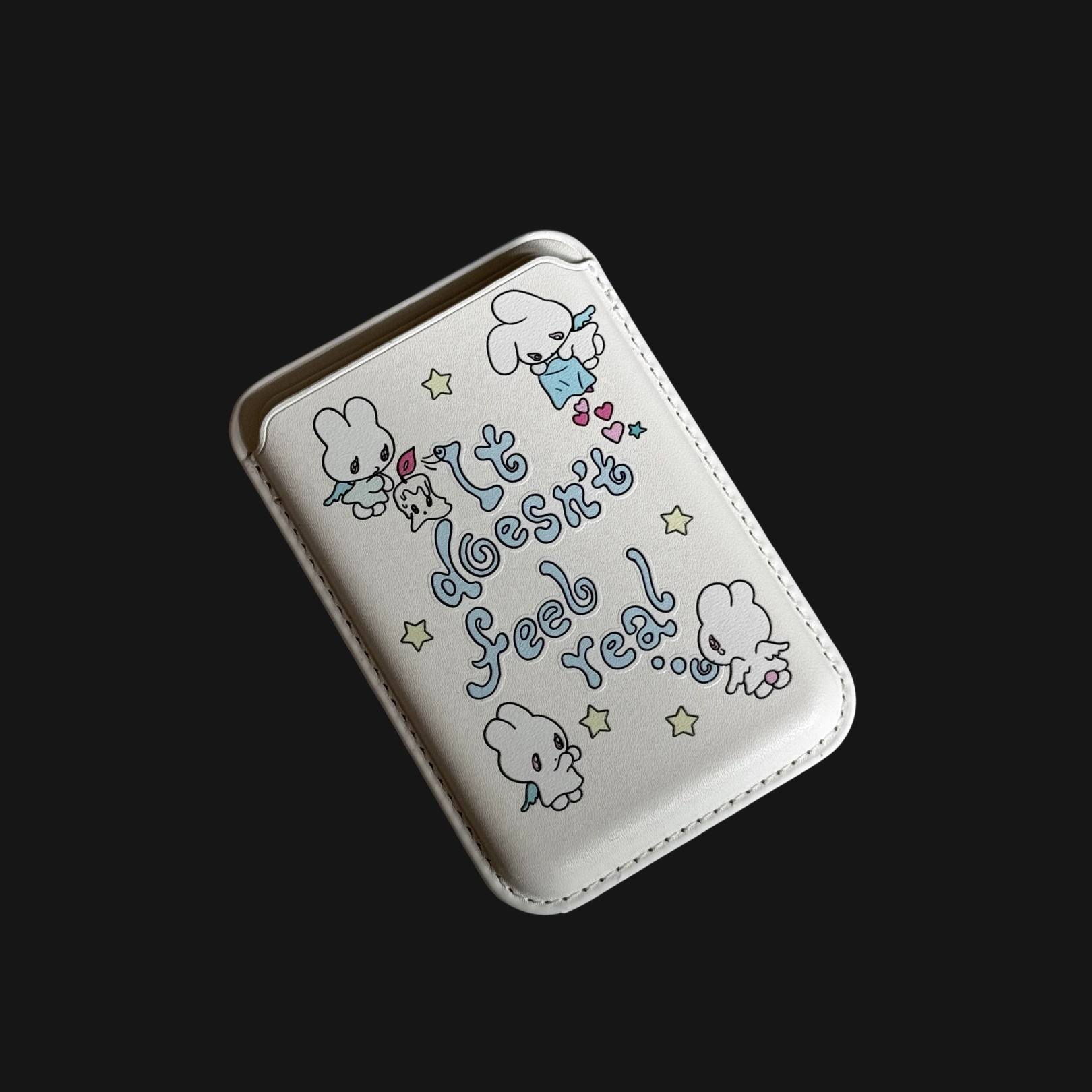Sunonebird x Onionion - Angel Bunny Magsafe Card Holder