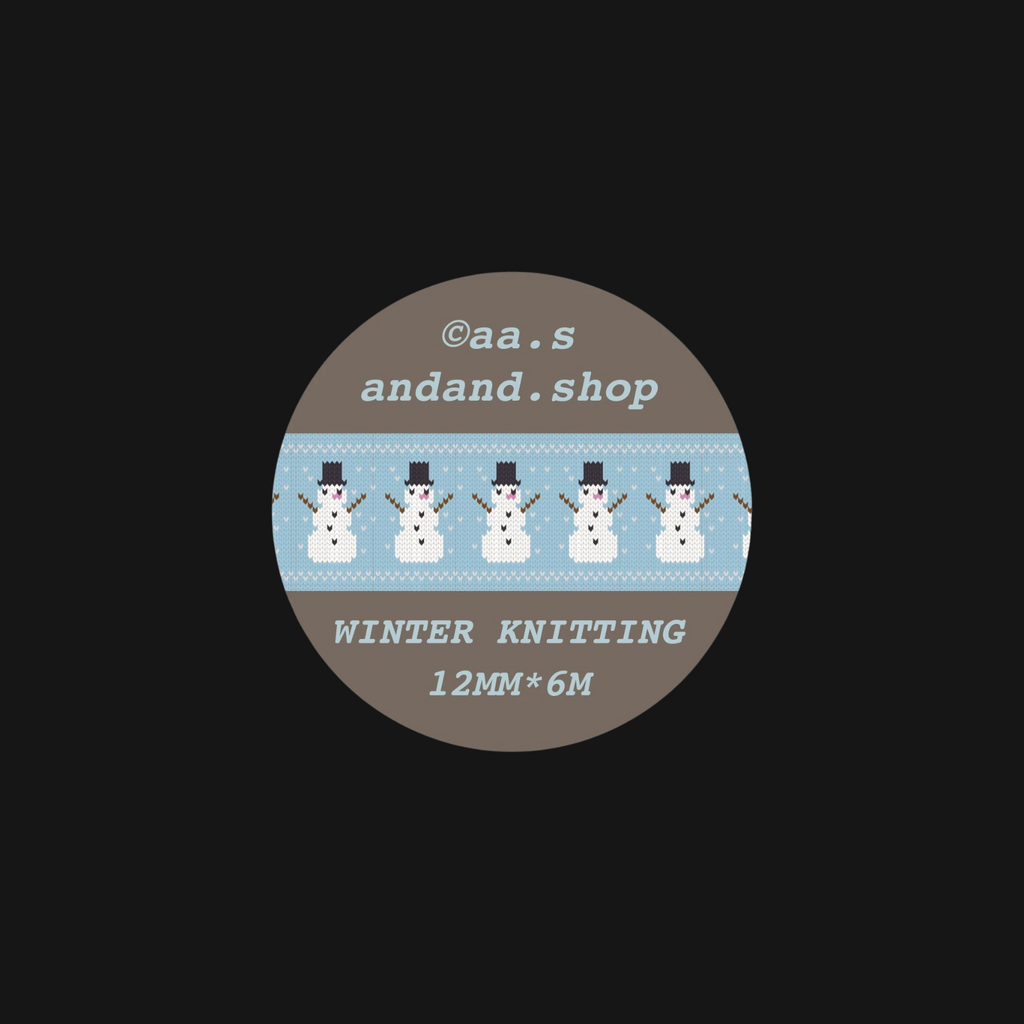 AndAnd. - Winter Sweater Sticker Roll