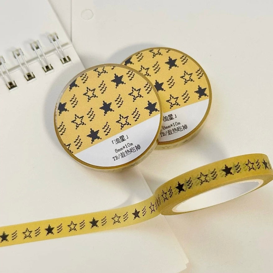 EAT HOT - CUTE PIXEL SERIES STICKER ROLL