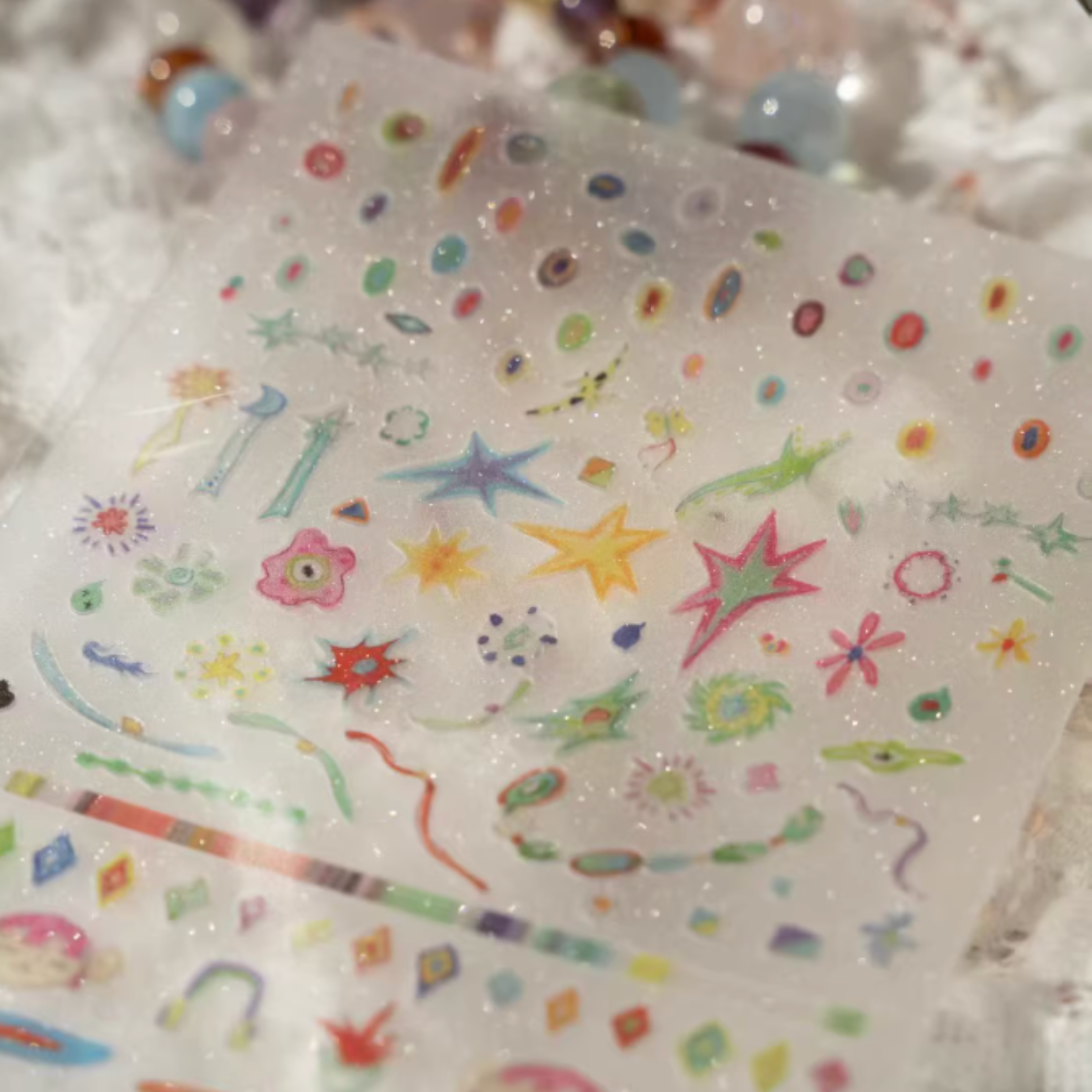 SANBENGZI - STAR RIDDLE STICKER SHEET