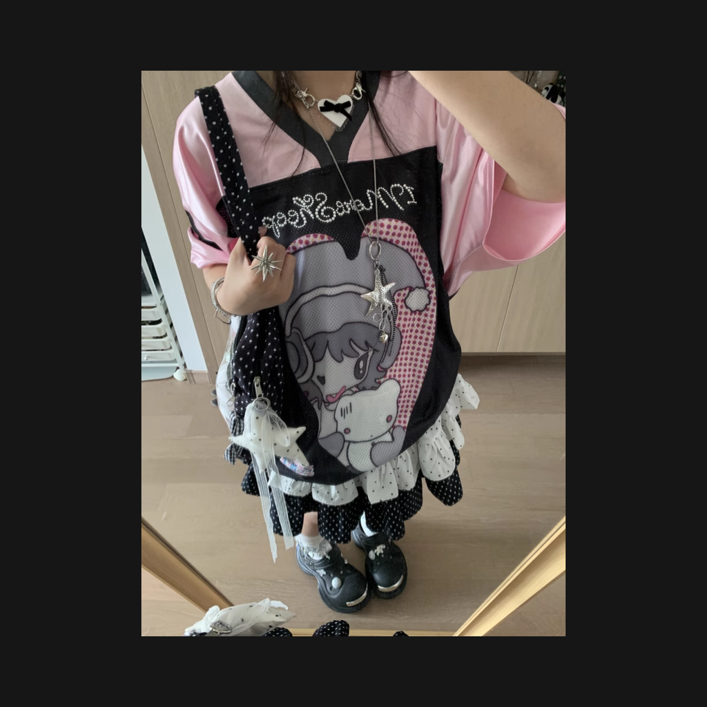 Sunonebird x 1moresheep - Pixel Love Hockey Jersey