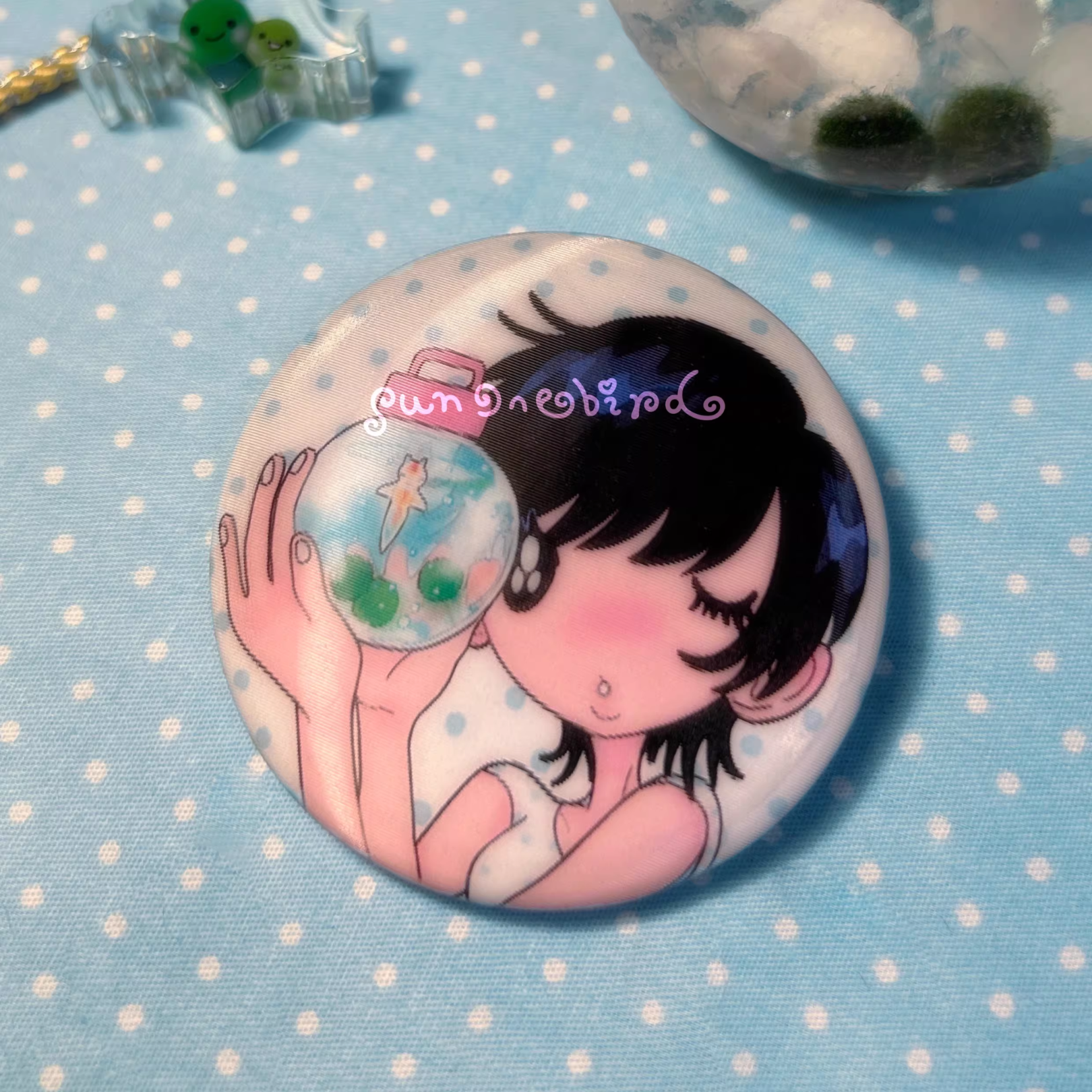 SUNONEBIRD - SEE THROW THE GLASS BADGE