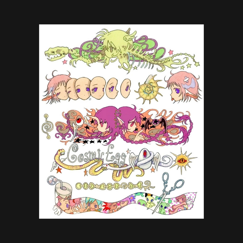 Oliwa - Cosmic Egg Tattoo Sticker