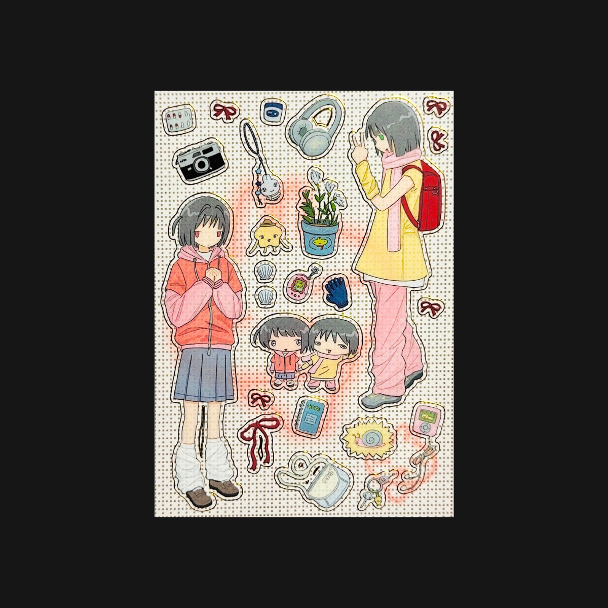 YAO - Girl's Daily Sticker Sheet