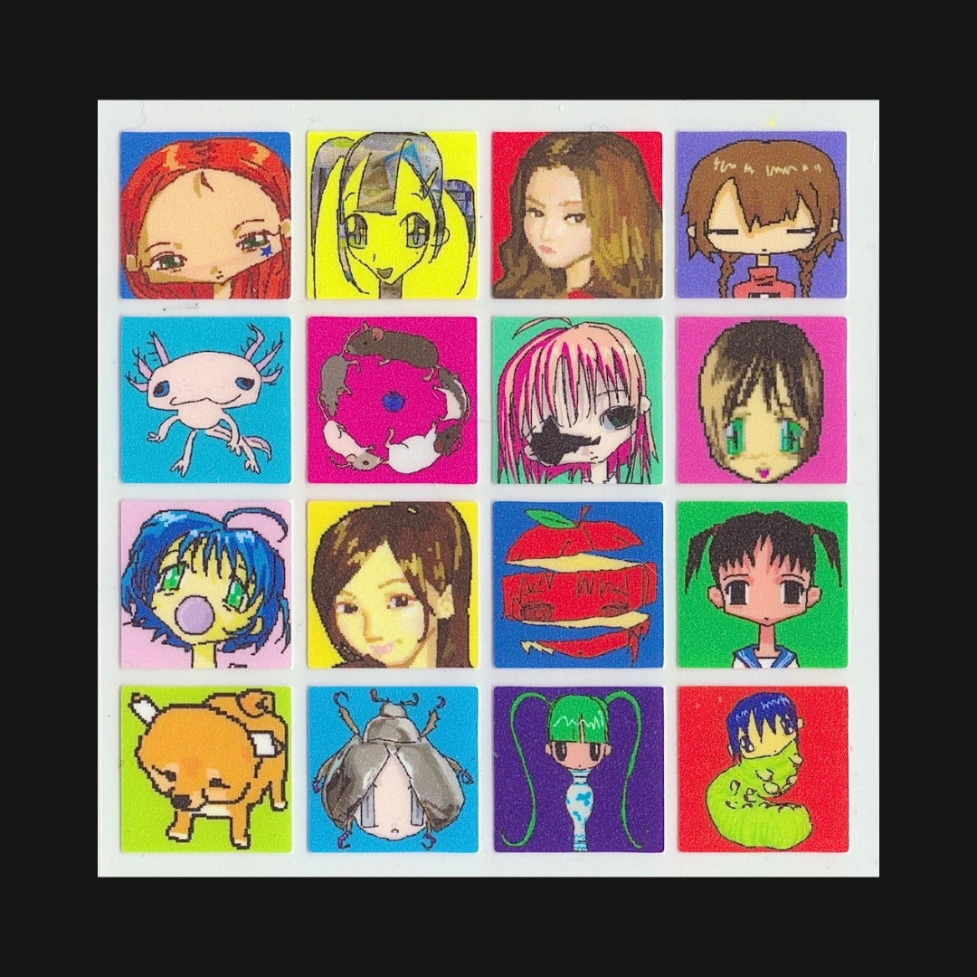 7.45 - Profile Picture Sticker Sheet