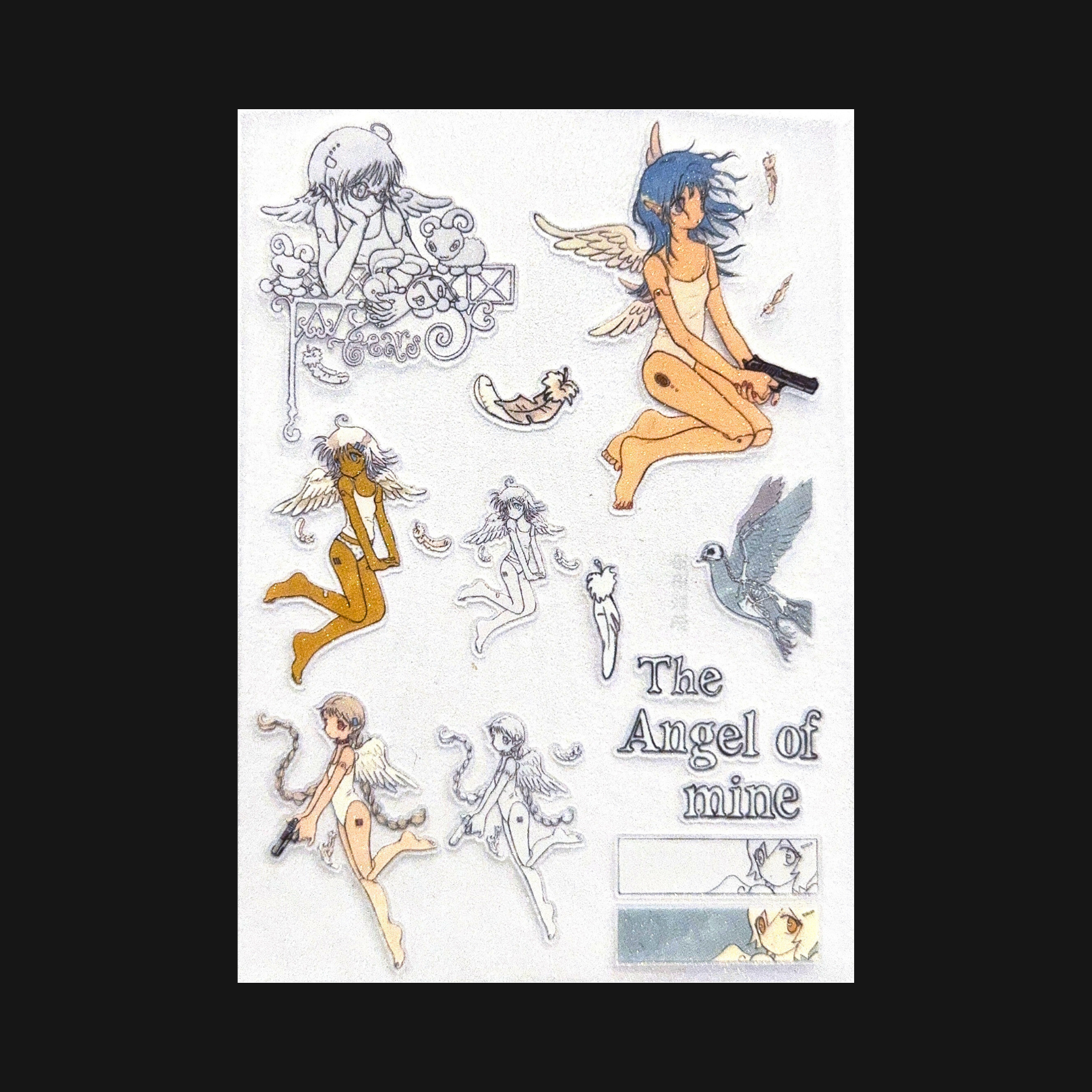 Oliwa x Another Hill - The Angel of Mine Sticker Sheet
