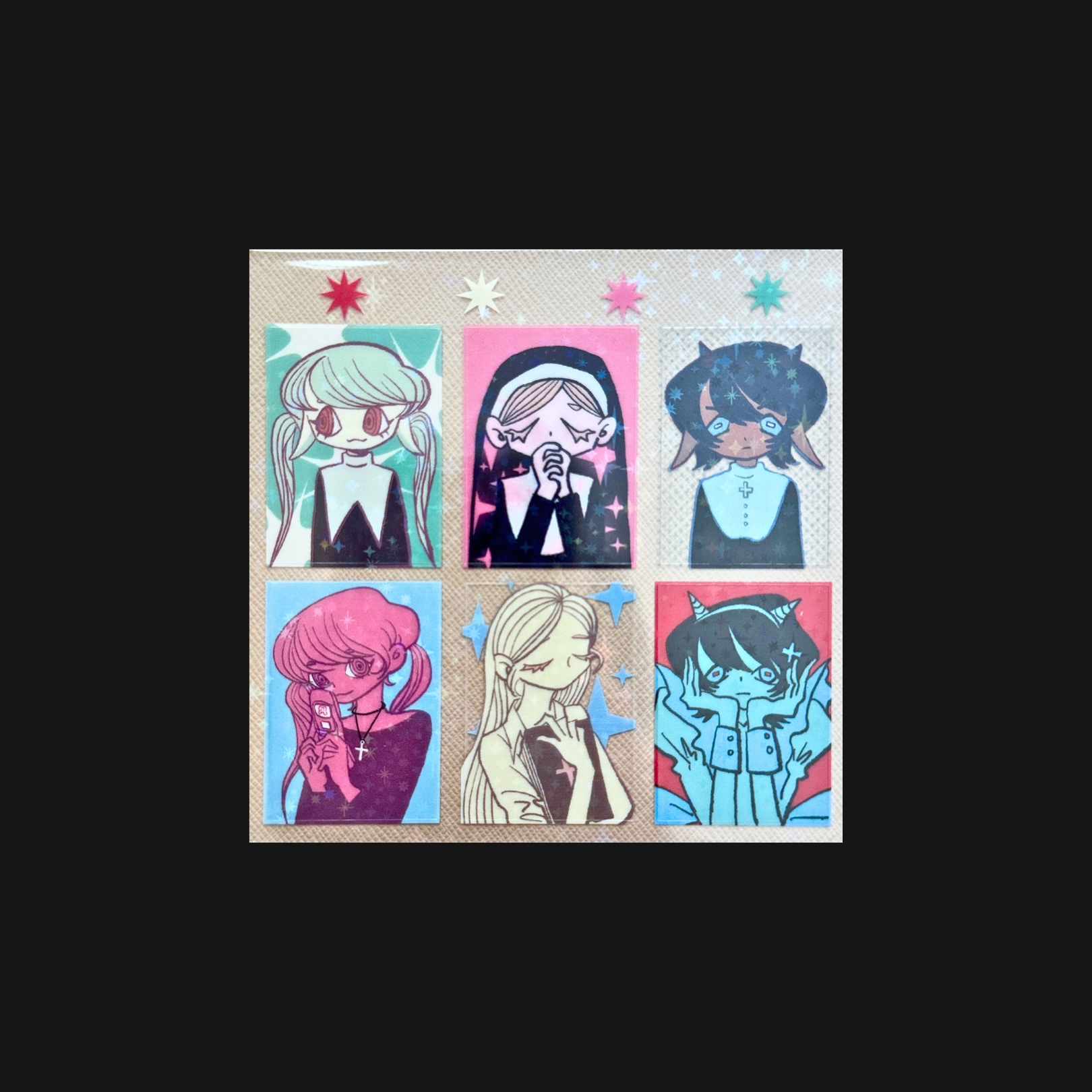 Congming - Nun Photo Sticker Sheets
