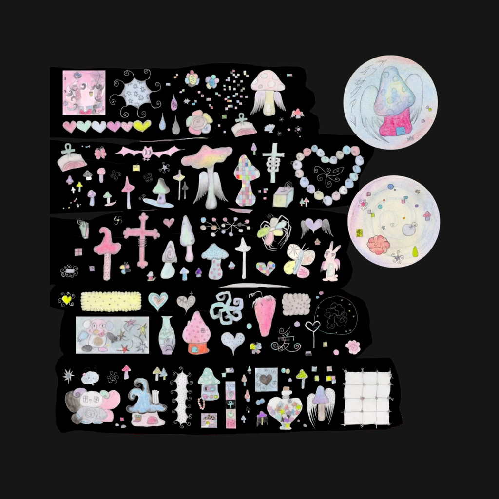 LAZY VENUS SYNDROME - DREAMING STICKER ROLL