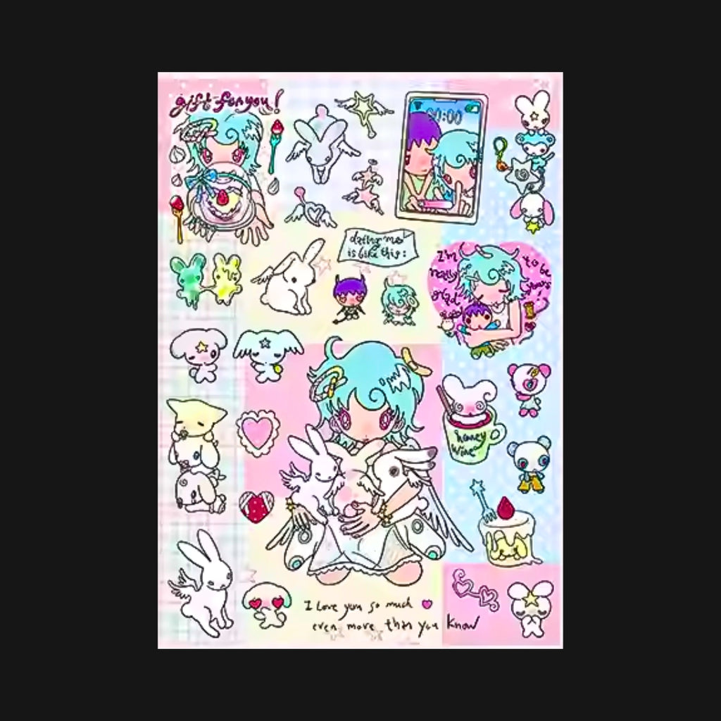 Sunonebird x Onionion - Dating Me Is Like This Sticker Sheet