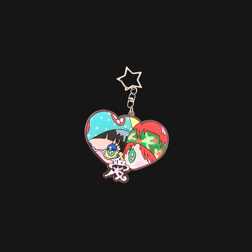 Sunonebird x OurHappy - Love Keychain