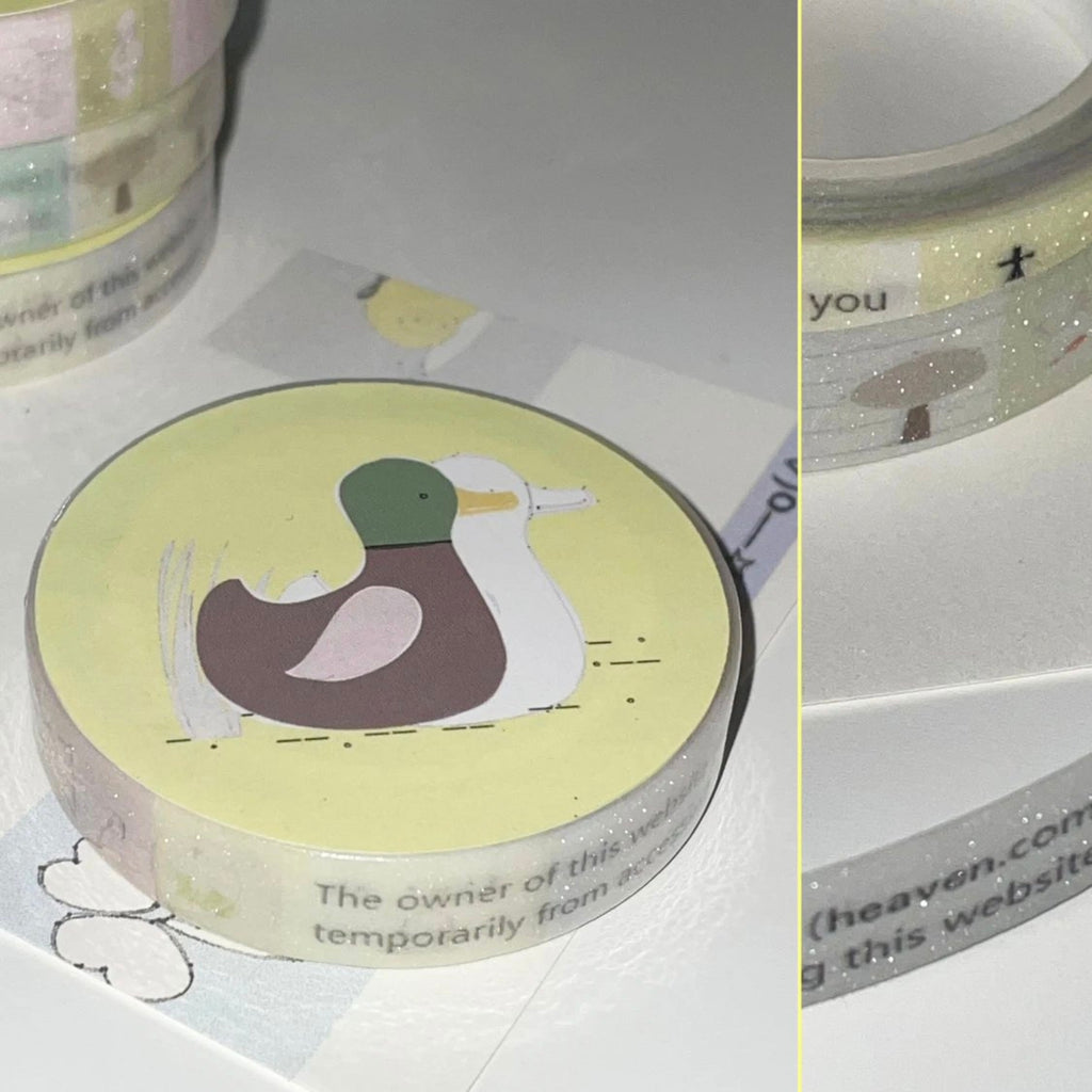 COLDRINKS - DUCK WASHI TAPE STICKER ROLL