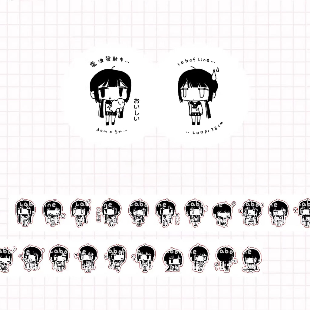 LAB OF LINE - ELECTRIC WAVE STICKER ROLL