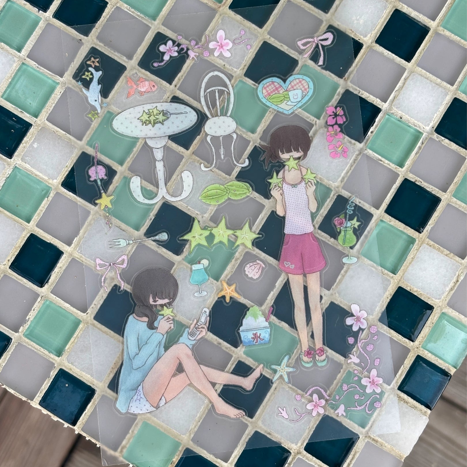 KYOUKO DAILY - SUMMER CARAMBOLA STICKER SHEET
