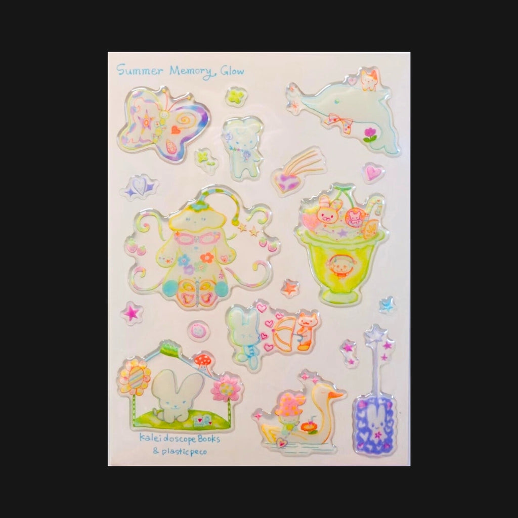 Plastic Peco - Summer Memory Glow Sticker Sheet