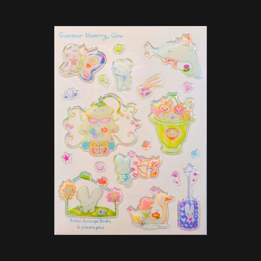 Plastic Peco - Summer Memory Glow Sticker Sheet