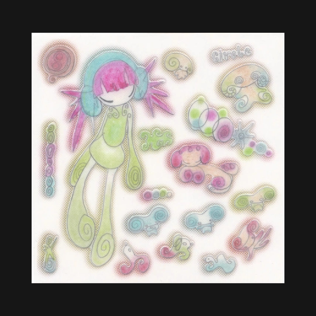 Agnello - Circles Sticker Sheet