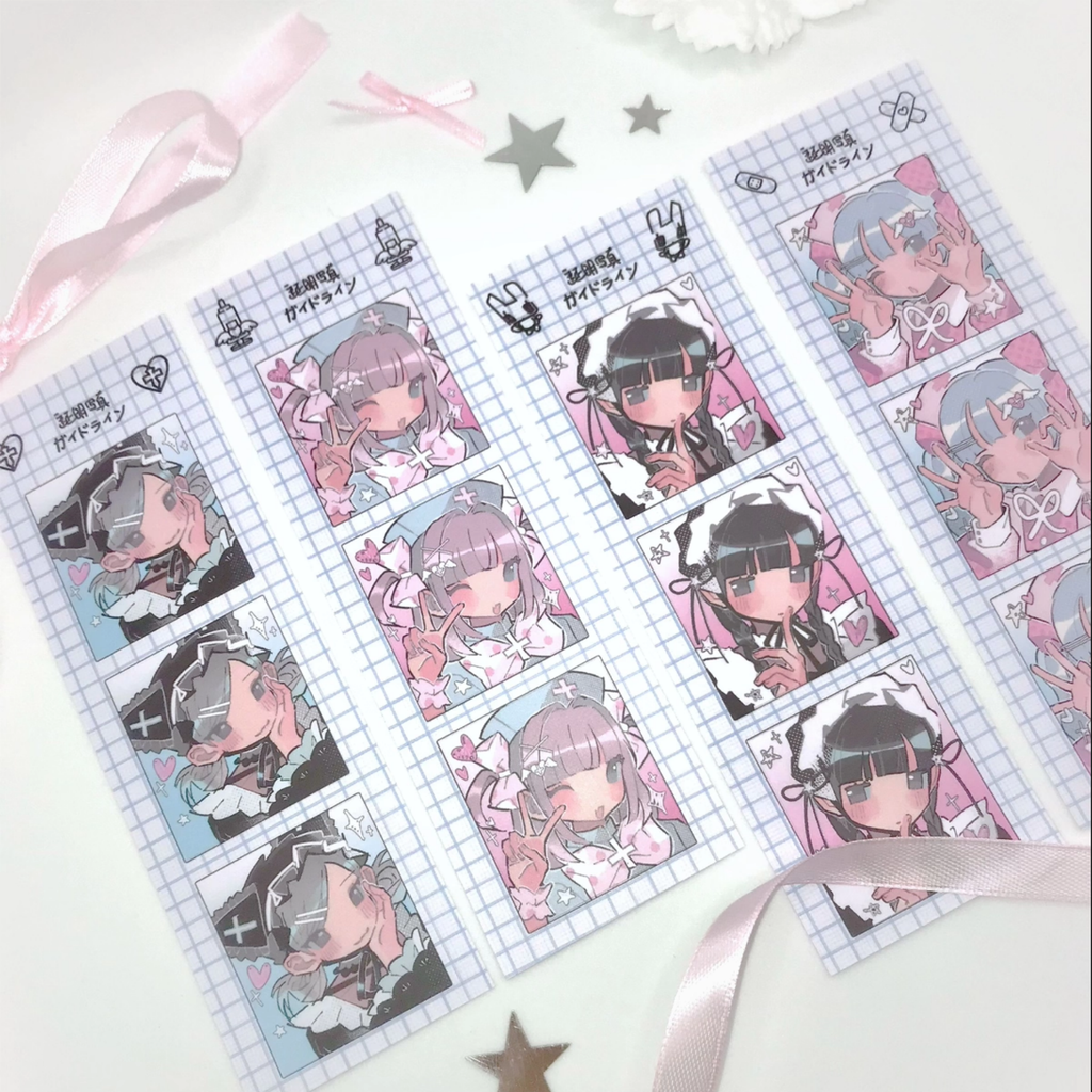 CACA CERULEAN - XIAOWUSHUAI STICKER SHEET SET