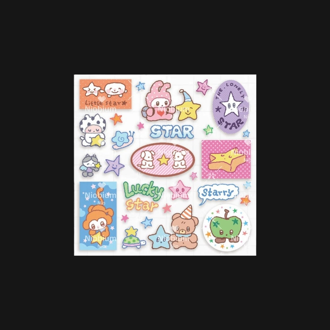 NIO BIUM - STAR NIO TRANSFER STICKER SHEET