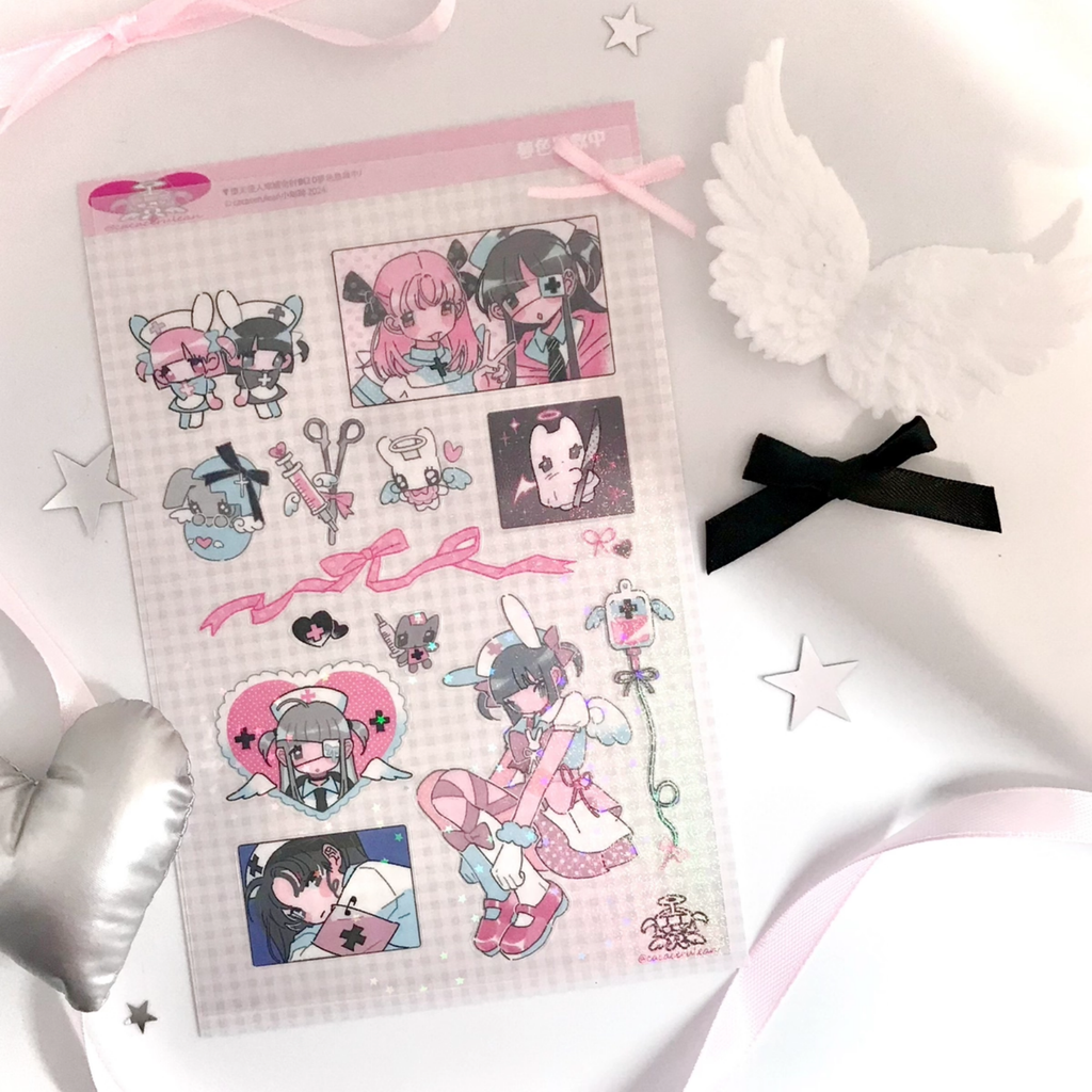 CACA CERULEAN - XIAOWUSHUAI STICKER SHEET SET