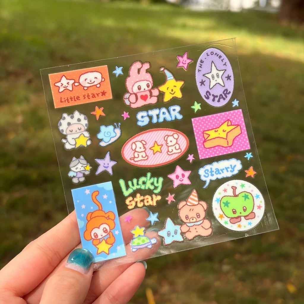 NIO BIUM - STAR NIO TRANSFER STICKER SHEET