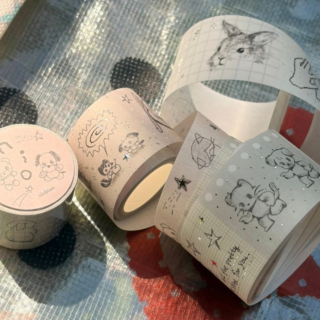 NIO BIUM - SKETCH BOOK STICKER ROLL
