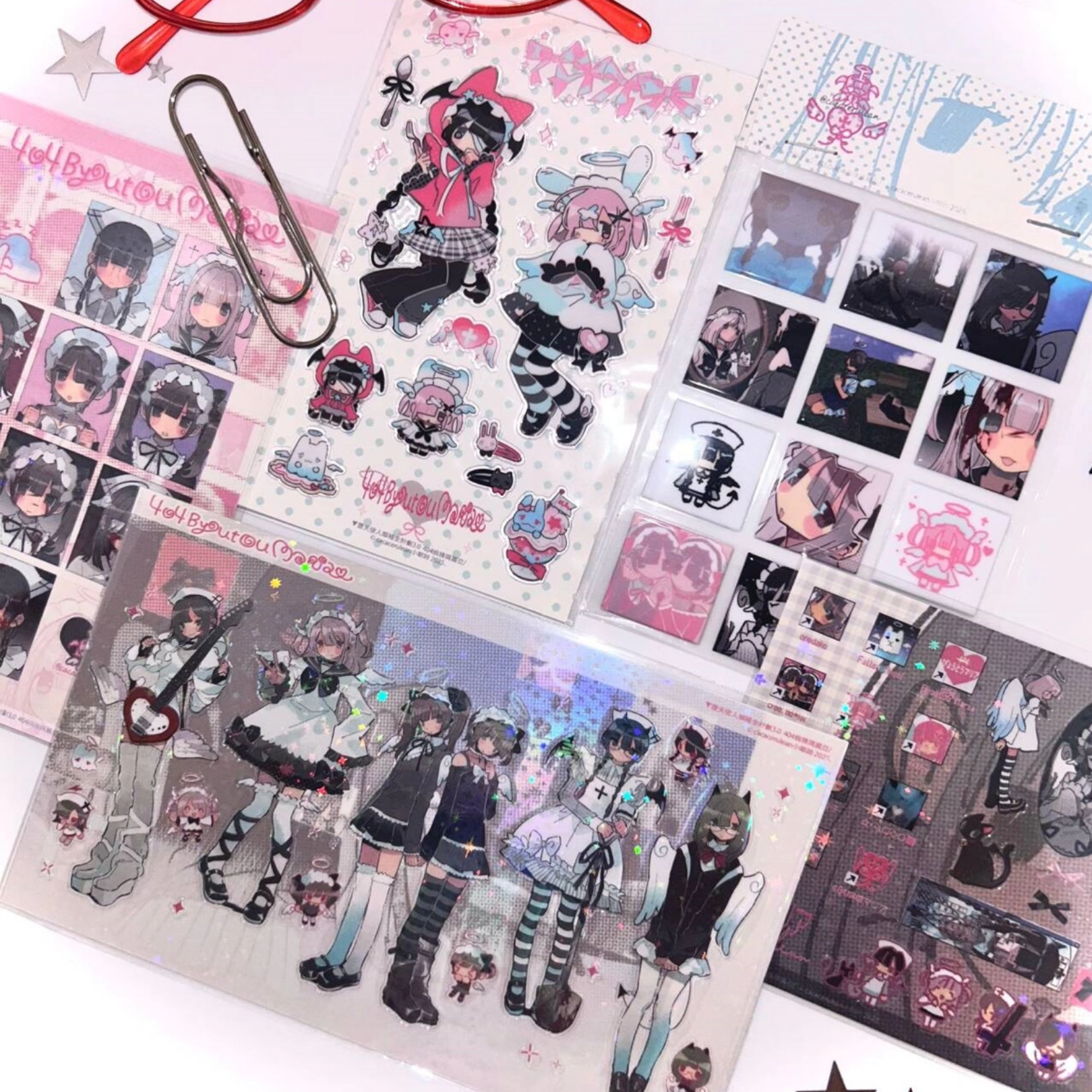 CACA CERULEAN - MARIA OF WARD 404 STICKER SHEET SET