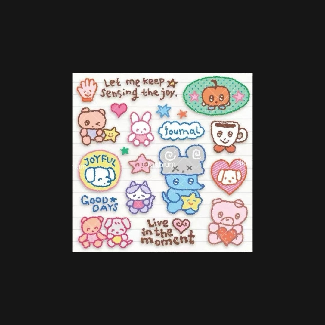 NIO BIUM - NIO’S WORLD TRANSFER STICKER SHEET