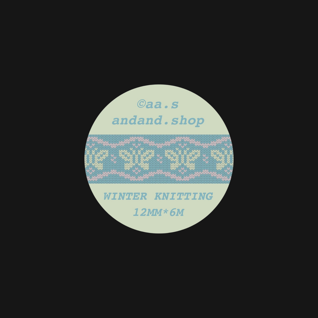 AndAnd. - Winter Sweater Sticker Roll