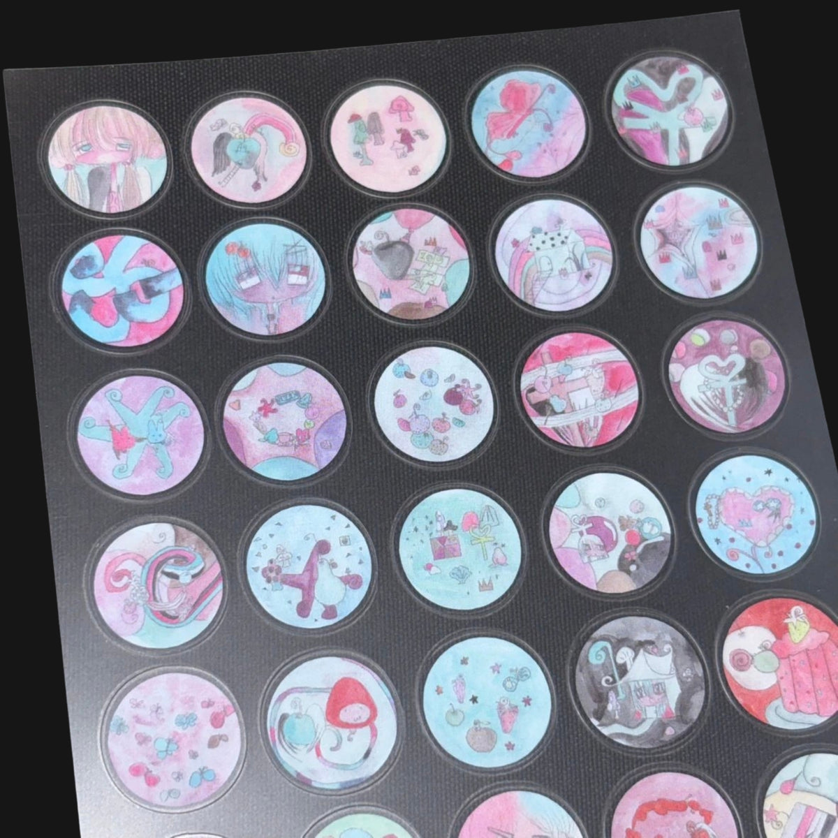 LAZY VENUS SYNDROME - PEAR STICKER SHEET