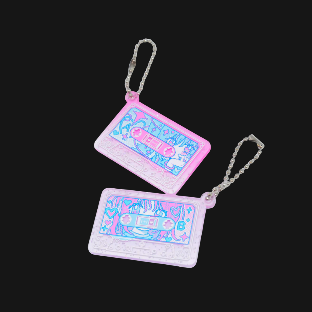 ANARRATOR - Save Your Love Cassette Keychain