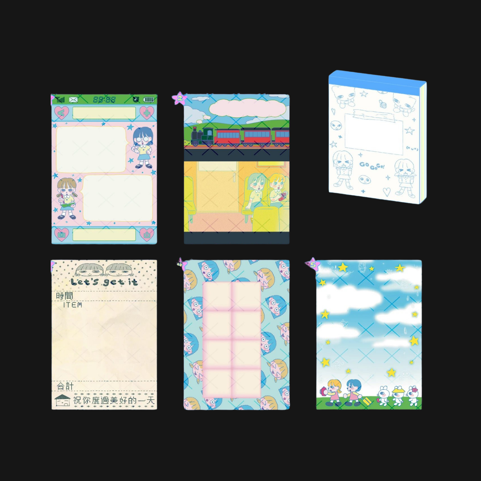 SODDERRORS - TWO-HOUR VACATION MEMOPAD