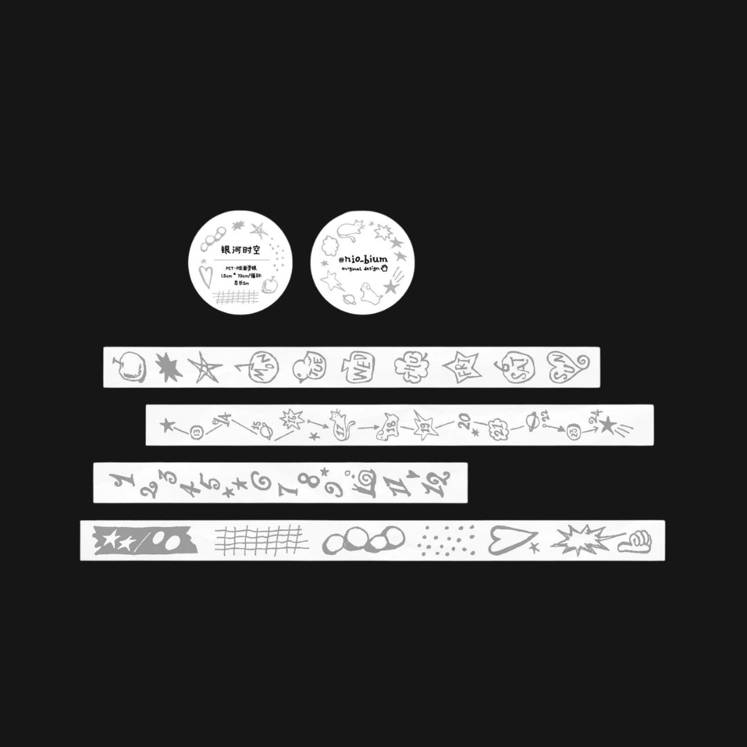 NIO BIUM - GALAXY SPACE STICKER TAPE