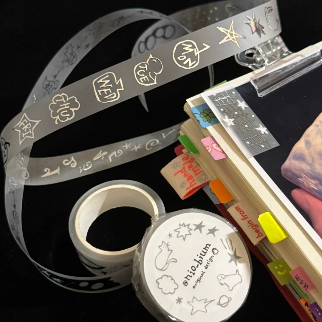NIO BIUM - GALAXY SPACE STICKER TAPE