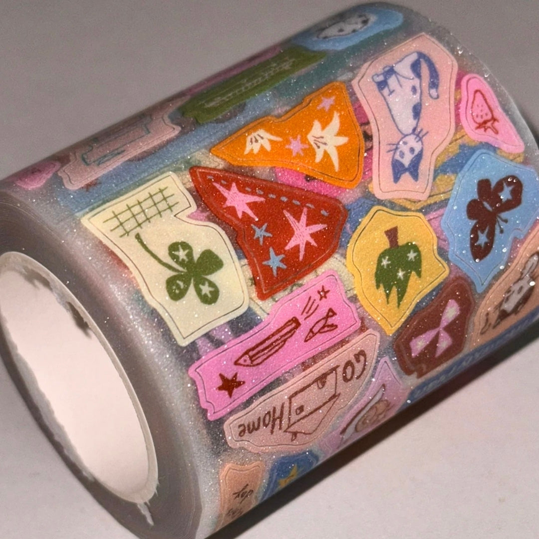 NIO BIUM - FRAGMENT POEMS STICKER ROLL