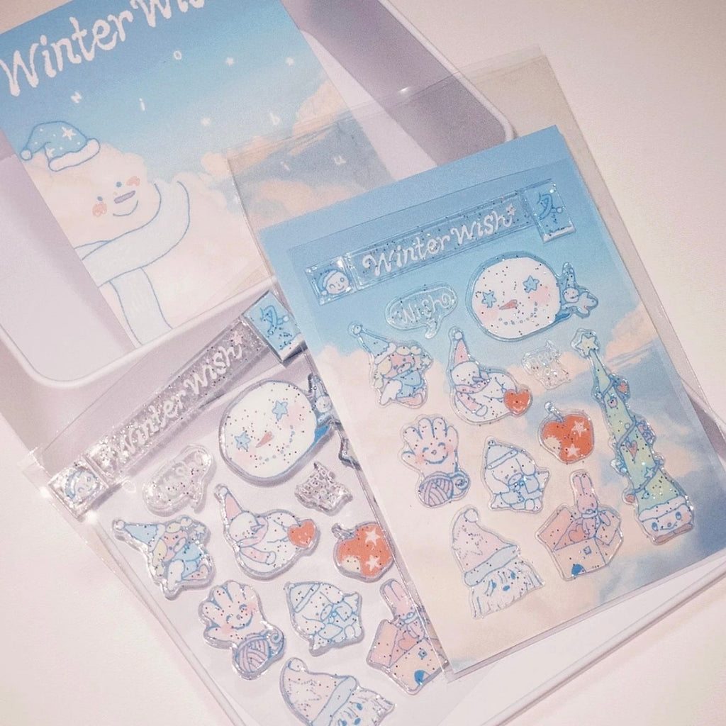 NIO BIUM - WINTER WISH STICKER SHEET