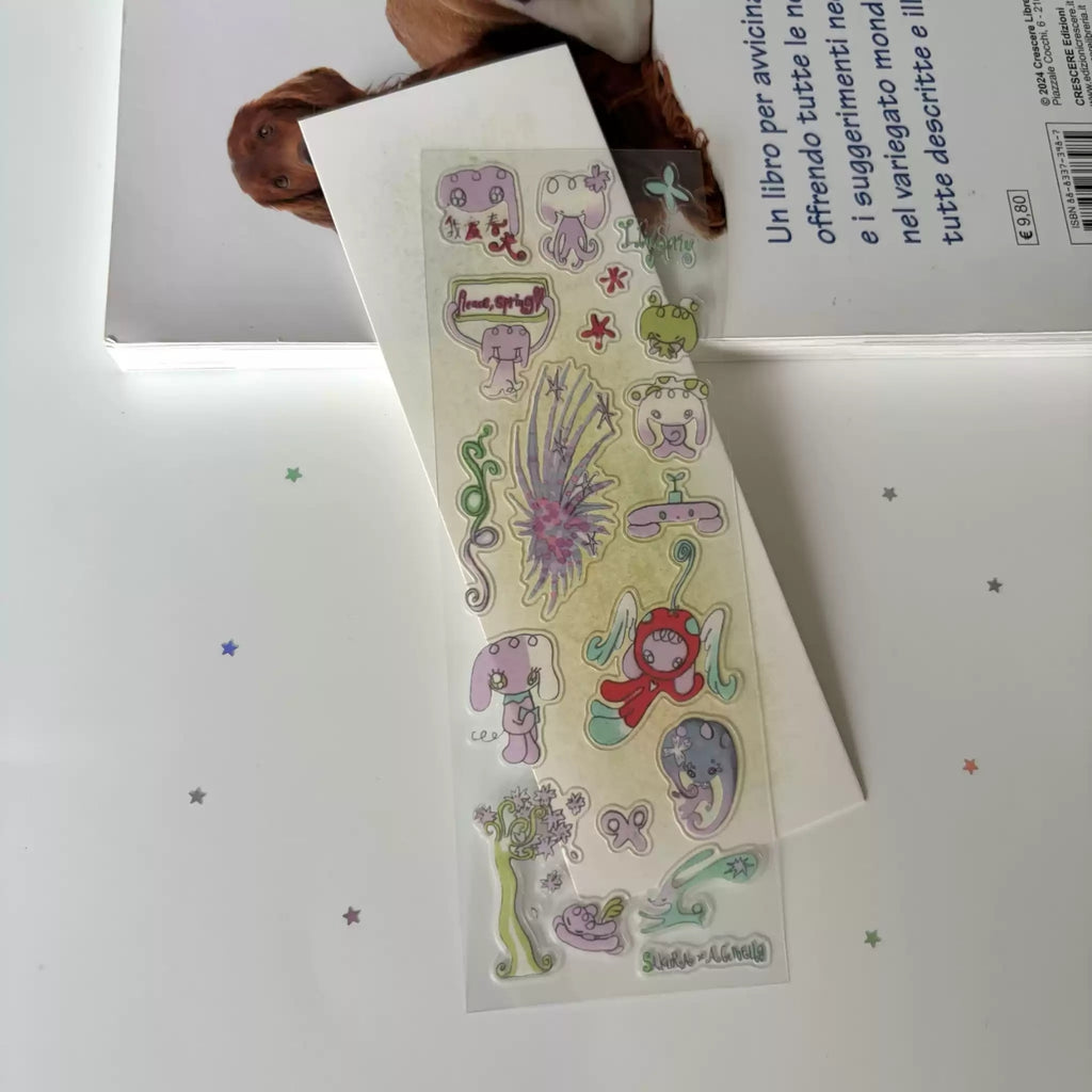 AGNELLO - SAKURA CHUACHUA STICKER SHEET