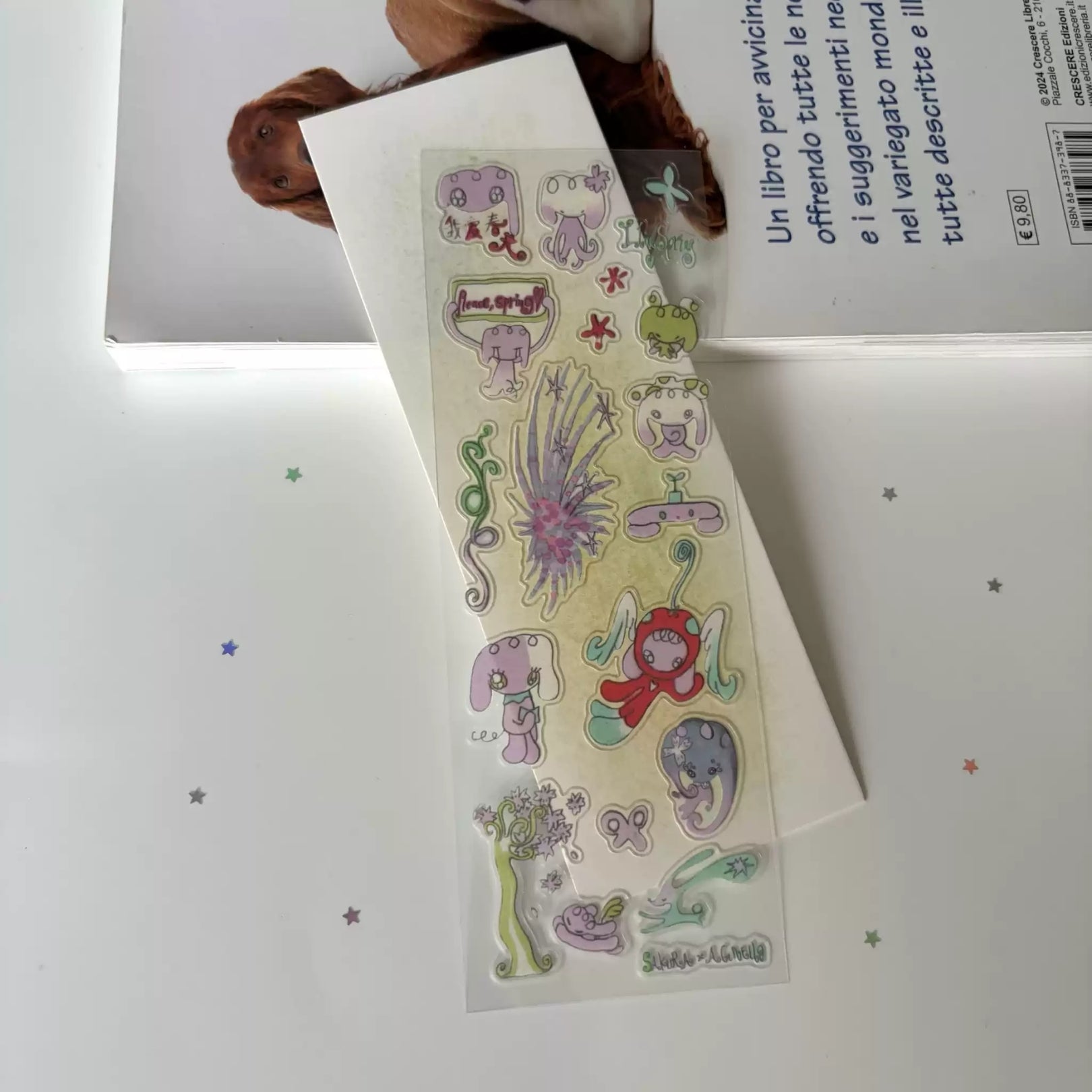 AGNELLO - SAKURA CHUACHUA STICKER SHEET