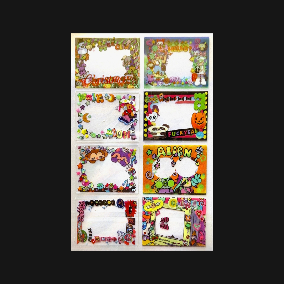 Oliwa - Hide and Fun Sticker Sheet