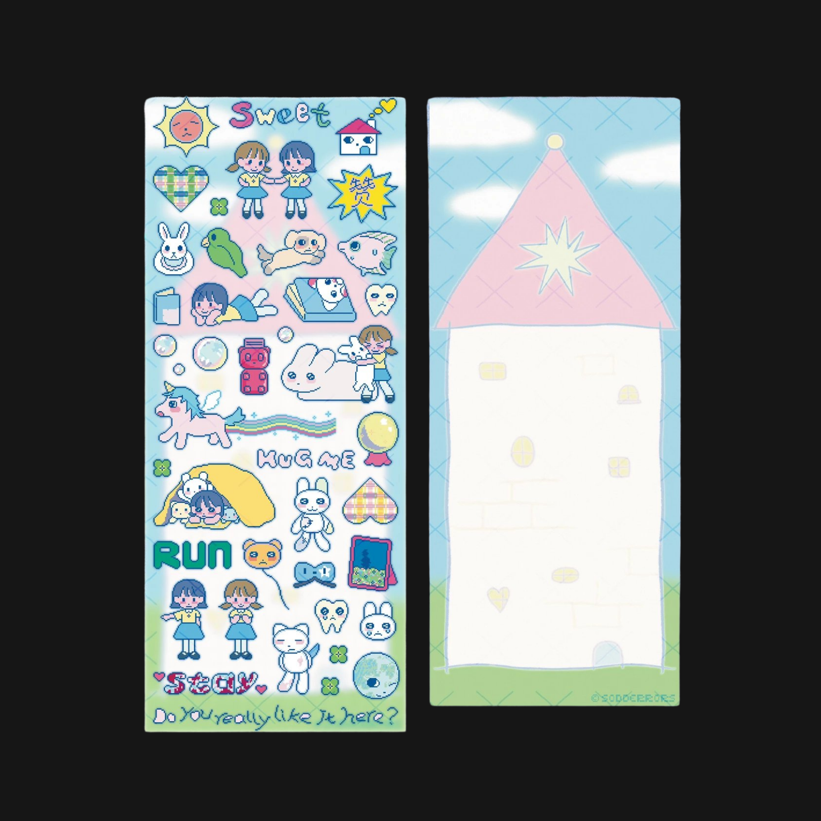 SODDERRORS - Candy House Sticker Sheet