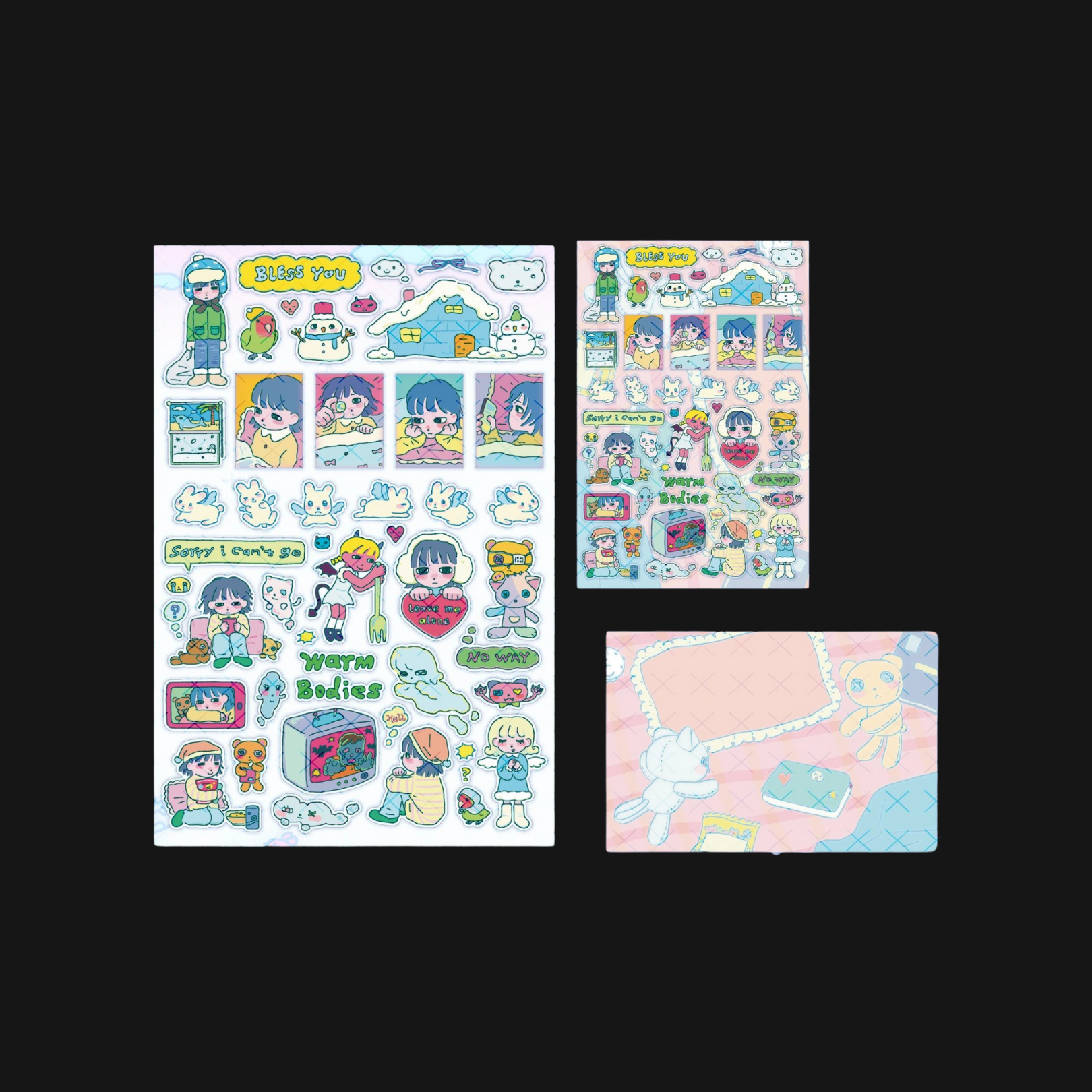 SODDERRORS - Winter Creatures Sticker Sheet