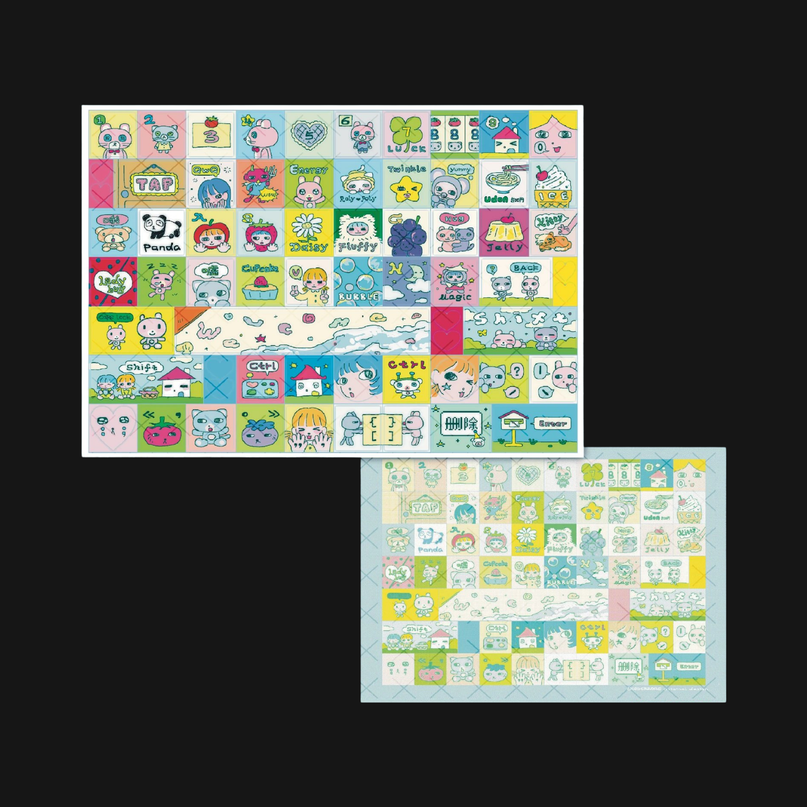 SODDERRORS - A TO Z STICKER SHEET