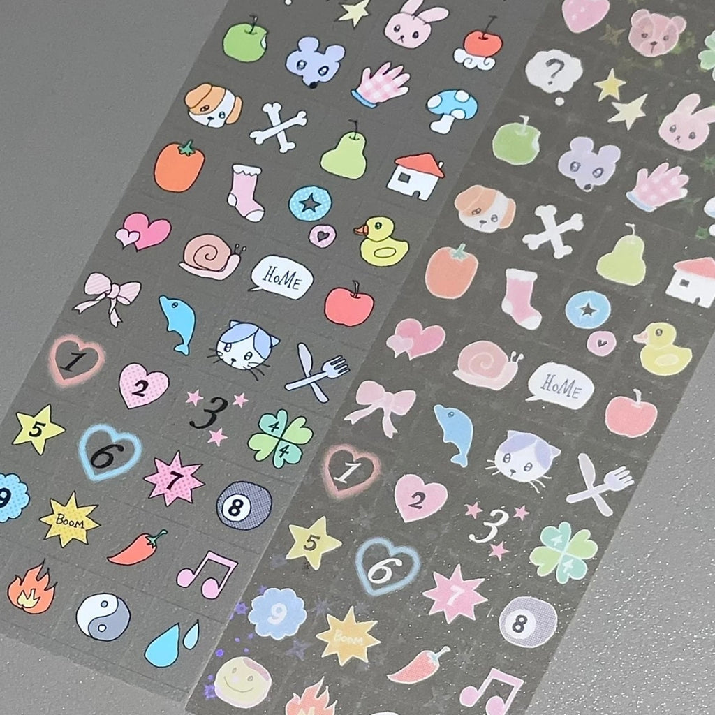NIO BIUM - GROCERY STORE STICKER SHEET