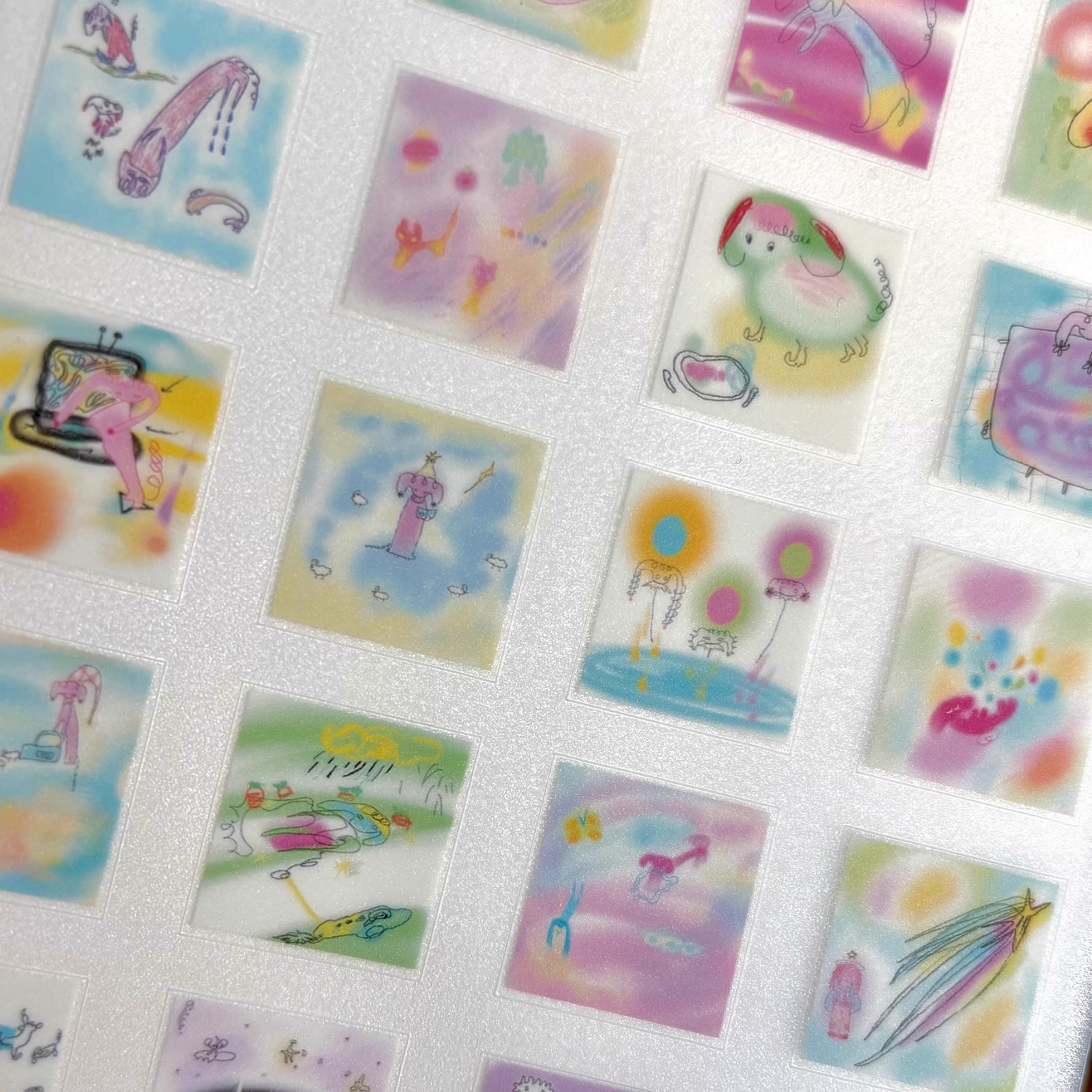 AGNELLO - PUPPY'S DREAM STICKER SHEET