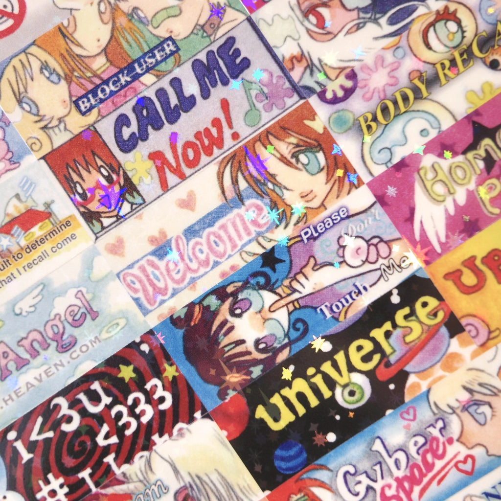 OLIWA - CYBER ATTACK STICKER SHEET