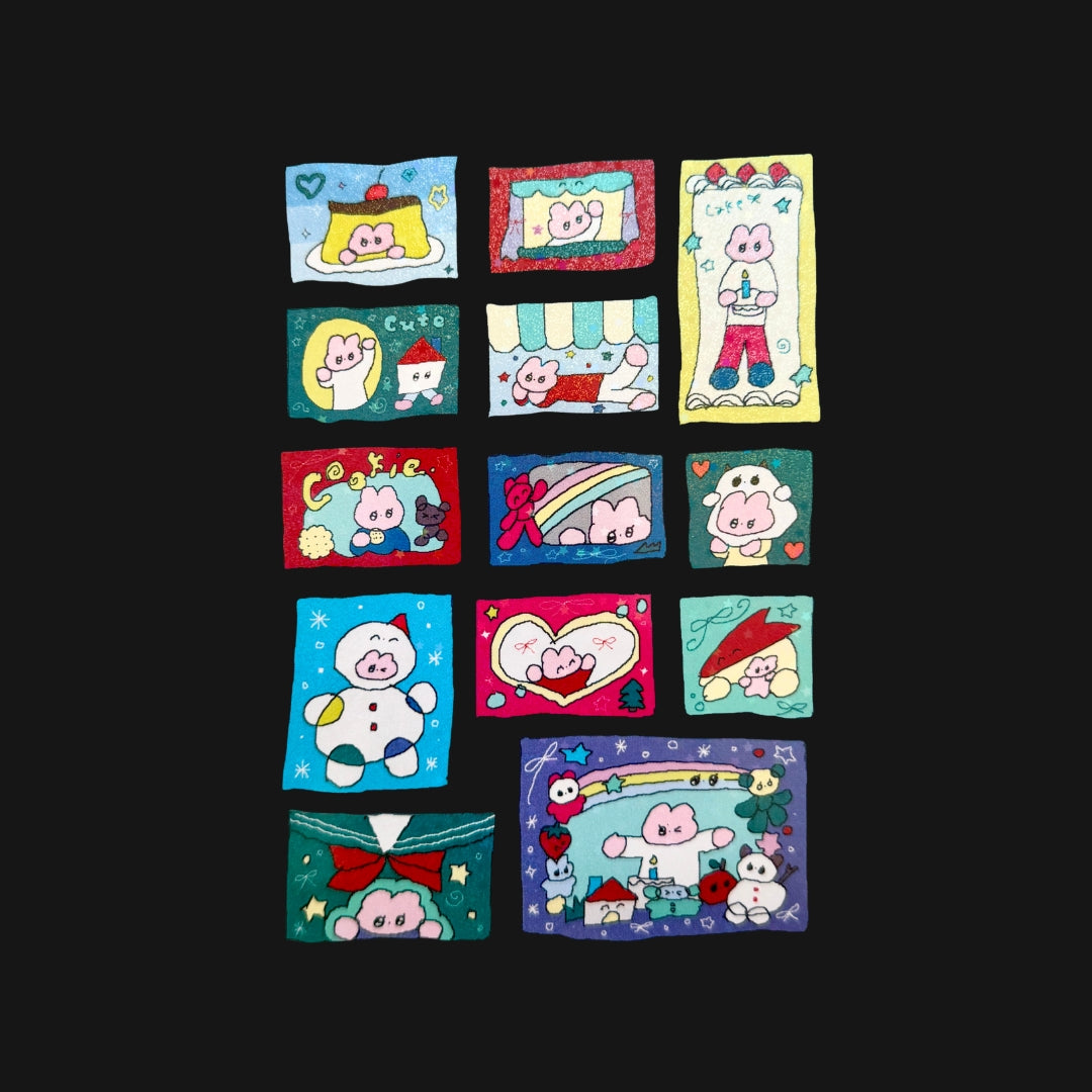 CREAMHONEY - HOLIDAY SEASON STICKER SHEET