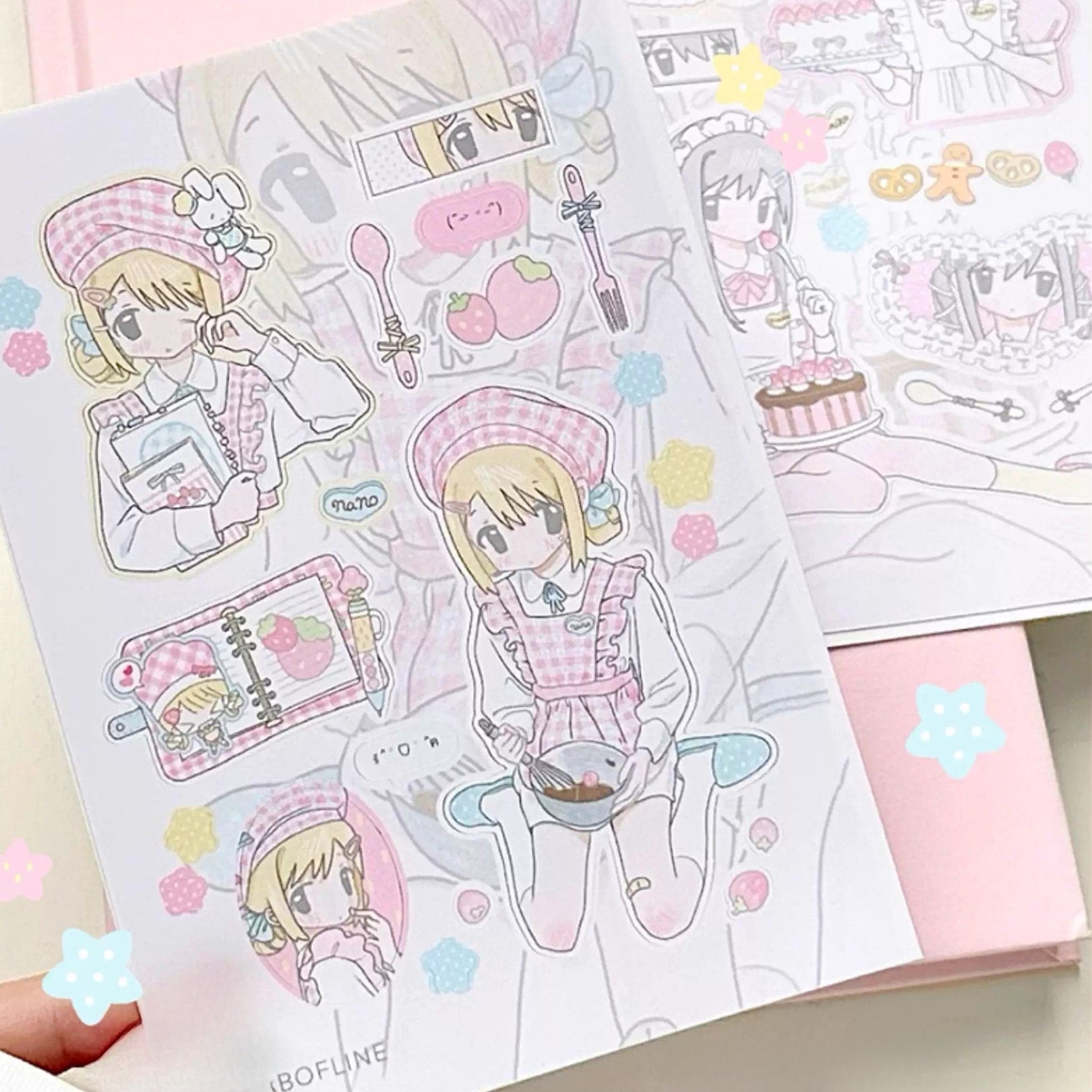 LAB OF LINE - RESEARCHER NANO STICKER SHEET