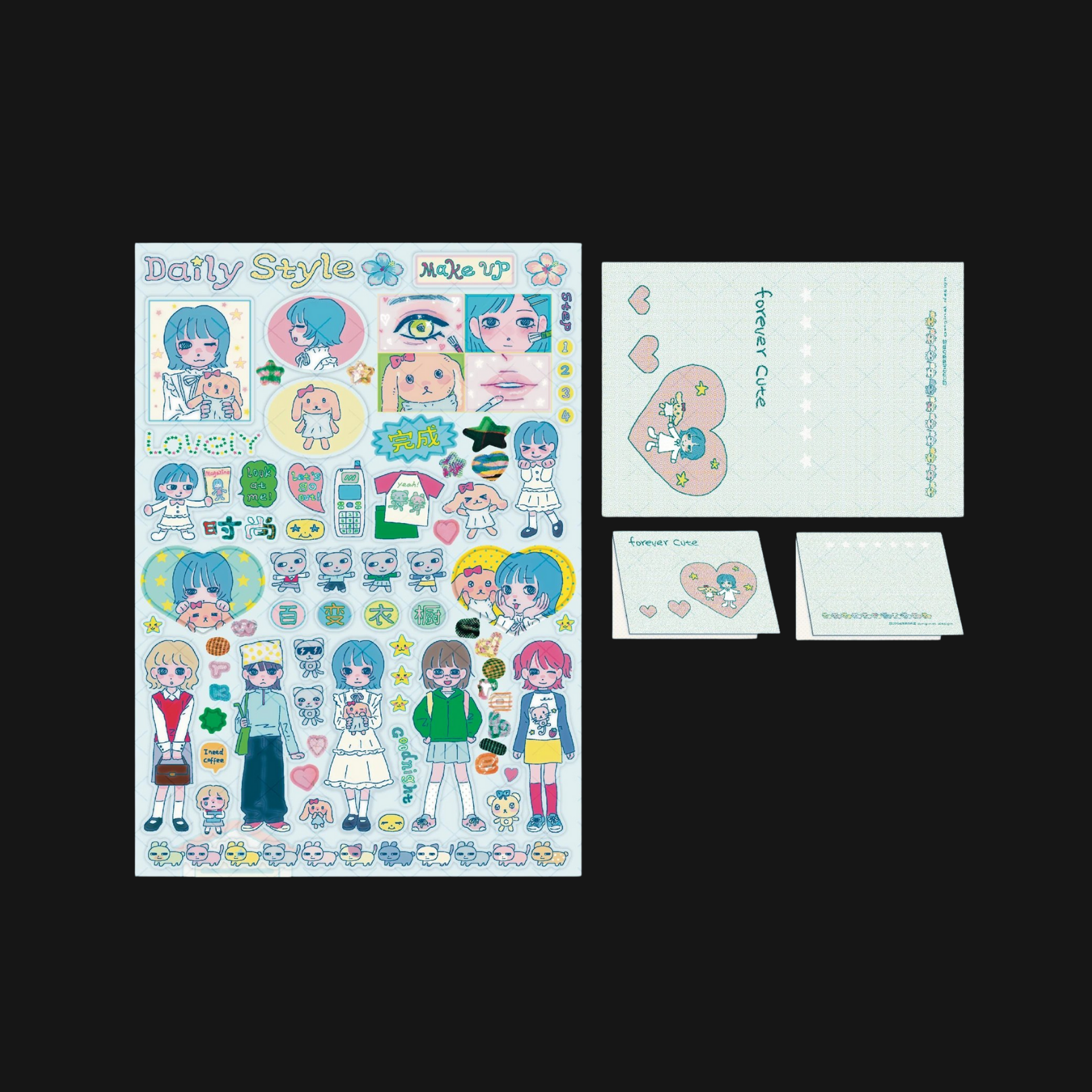 SODDERRORS - VERSATILE WARDROBE STICKER SHEET