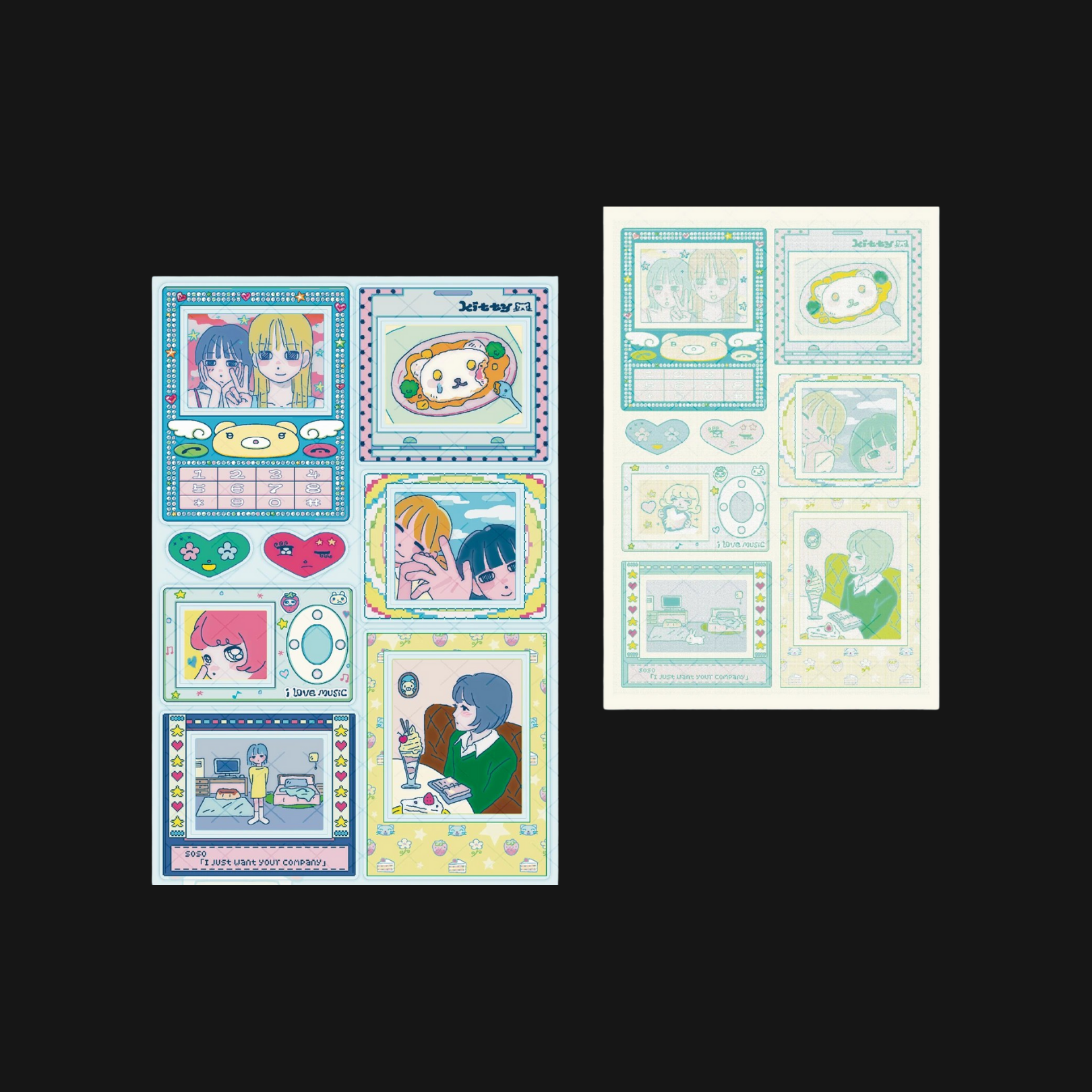 SODDERRORS - SUMMER SPECIAL STICKER SHEET