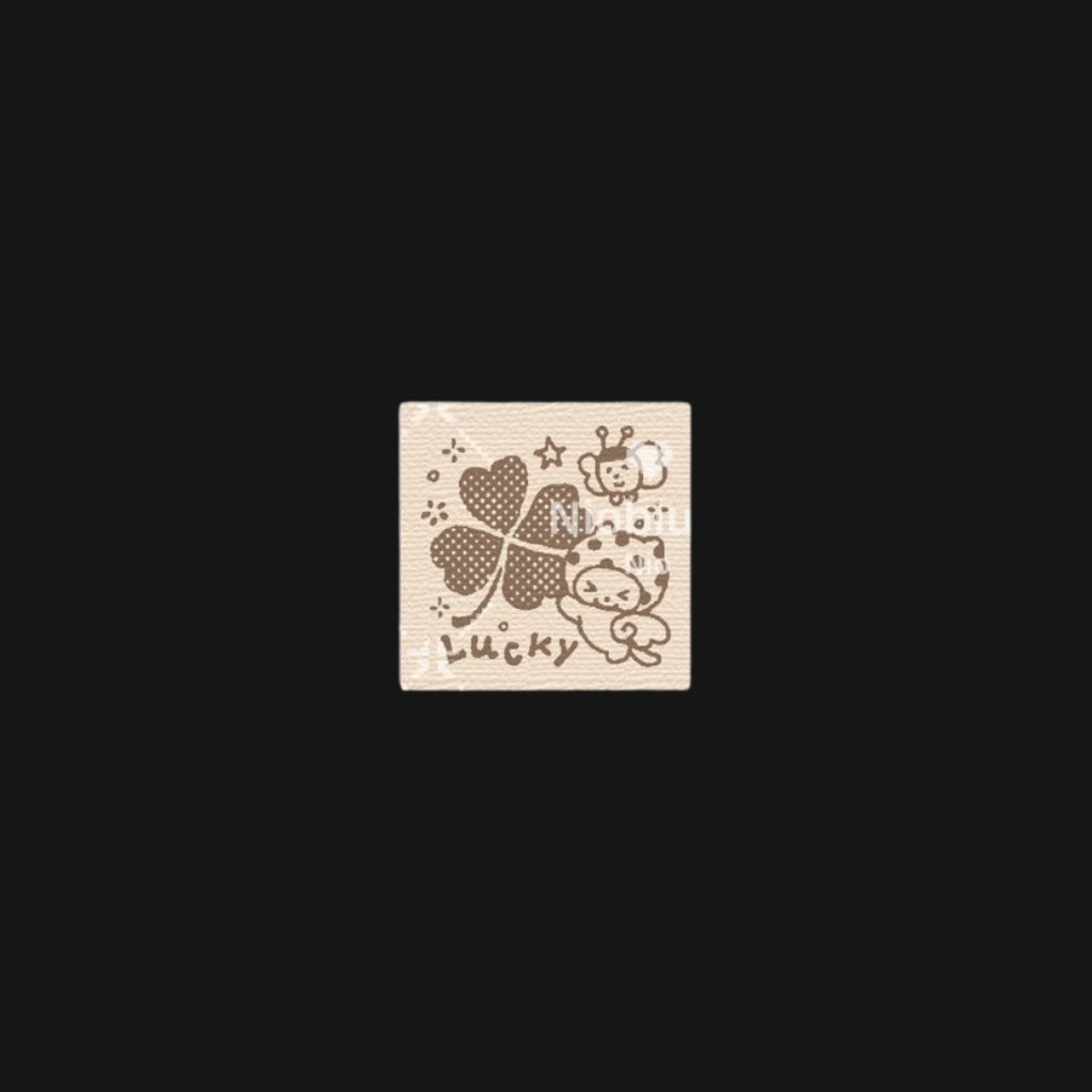 NIO BIUM - DOT DOT LUCK WOOD STAMPS