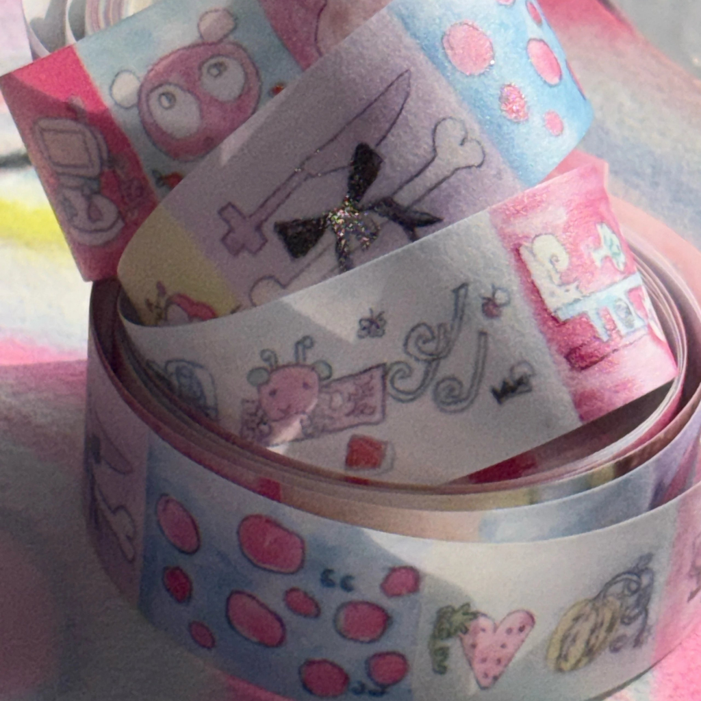 LAZY VENUS SYNDROME - APPLE & HERBS STICKER ROLL